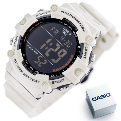 Casio ZEGAREK MĘSKI CASIO AE-1500WH-8B2 WR100 + BOX Casio ZEGAREK MĘSKI CASIO AE-1500WH-8B2 WR100 + BOX