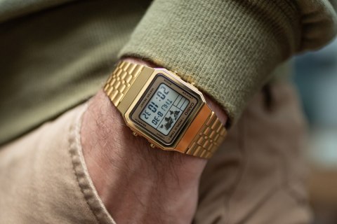 Casio ZEGAREK MĘSKI CASIO VINTAGE A500WGA-1 (zd158c) + BOX Casio ZEGAREK MĘSKI CASIO VINTAGE A500WGA-1 (zd158c) + BOX