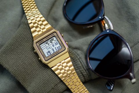 Casio ZEGAREK MĘSKI CASIO VINTAGE A500WGA-1 (zd158c) + BOX Casio ZEGAREK MĘSKI CASIO VINTAGE A500WGA-1 (zd158c) + BOX