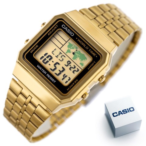 Casio ZEGAREK MĘSKI CASIO VINTAGE A500WGA-1 (zd158c) + BOX Casio ZEGAREK MĘSKI CASIO VINTAGE A500WGA-1 (zd158c) + BOX