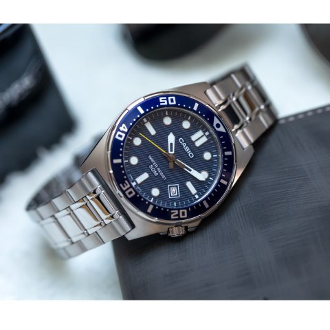 Casio Zegarek Męski Casio MTD-135D-2A + BOX Casio Zegarek Męski Casio MTD-135D-2A + BOX