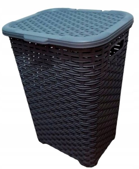 Kosz na bieliznę RATTAN 45l-popiel Katex Kosz na bieliznę RATTAN 45l-popiel Katex