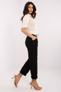 Spodnie Damskie Model DHJ-SP-20506.79 Black - Italy Moda