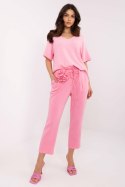 Spodnie Dresowe Model DHJ-SP-20323.70 Pink - Italy Moda