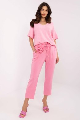 Spodnie Dresowe Model DHJ-SP-20323.70 Pink - Italy Moda