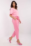 Spodnie Dresowe Model DHJ-SP-20323.70 Pink - Italy Moda
