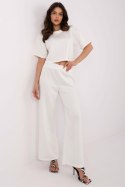 Spodnie Komplet Model DHJ-KMPL-20596.02 Ecru - Italy Moda