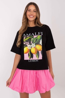 Tshirt Damski Model MI-TS-M745-1.37 Black - Italy Moda