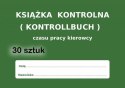 Książka czasu pracy kierowcy KONTROLLBUCH PL - DE - 30 sztuk PAKO