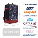 Plecak kabinowy Meteor Hermod 20 l Floral Meteor