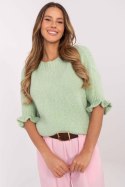 Sweter Damski Model MI-SW-2913.99 Pistacja - Italy Moda