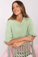 Sweter Damski Model MI-SW-2913.99 Pistacja - Italy Moda