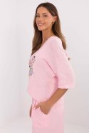 Sweter Damski Model MI-SW-7002.17 Light Pink - Italy Moda