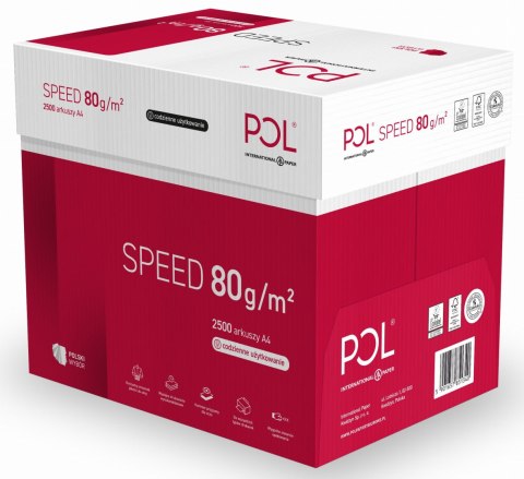 Papier ksero Polspeed A4 80g - 5 szt. POLSPEED Papier ksero Polspeed A4 80g - 5 szt. POLSPEED