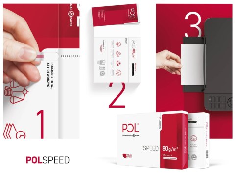 Papier ksero Polspeed A4 80g - 5 szt. POLSPEED Papier ksero Polspeed A4 80g - 5 szt. POLSPEED