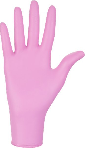 Rękawice Nitrylowe 100 sztuk / Różowe / Nitrylex Pink (L 8-9) MERCATOR Rękawice Nitrylowe 100 sztuk / Różowe / Nitrylex Pink (L 8-9) MERCATOR