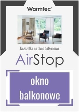 Uszczelka okienna do klimatyzatora (balkonowa) Warmtec AirStop Warmtec Uszczelka okienna do klimatyzatora (balkonowa) Warmtec AirStop Warmtec