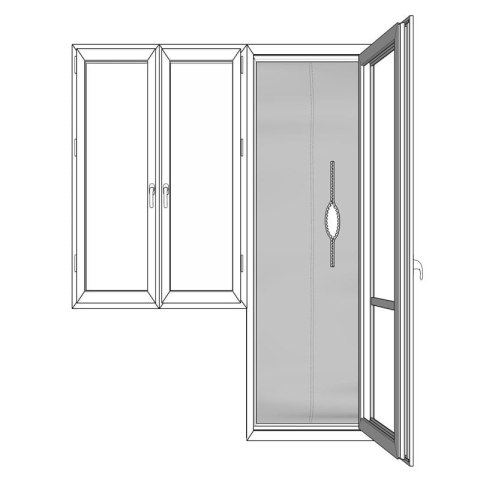 Uszczelka okienna do klimatyzatora (balkonowa) Warmtec AirStop Warmtec Uszczelka okienna do klimatyzatora (balkonowa) Warmtec AirStop Warmtec