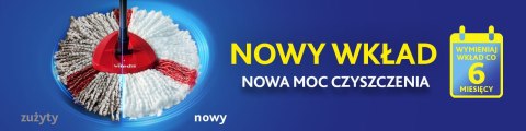 Wkład do mopa obrotowego Vileda TURBO 2w1 VILEDA Wkład do mopa obrotowego Vileda TURBO 2w1 VILEDA