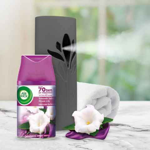 AIR WICK Freshmatic Księżycowa Lilia Otulona Satyną/Satin Moon Lily 250ml Wkład AIR WICK AIR WICK Freshmatic Księżycowa Lilia Otulona Satyną/Satin Moon Lily 250ml Wkład AIR WICK