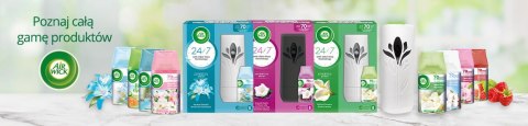 Air Wick Freshmatic Księżycowa Lilia Otulona Satyną/Satin Moon Lily 250 ml Komplet AIR WICK Air Wick Freshmatic Księżycowa Lilia Otulona Satyną/Satin Moon Lily 250 ml Komplet AIR WICK