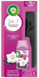 Air Wick Freshmatic Księżycowa Lilia Otulona Satyną/Satin Moon Lily 250 ml Komplet AIR WICK