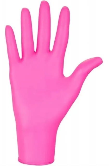 Rękawice Nitrylowe 100 szt. Nitrylex Magenta - 10 szt. (XL 9-10) MERCATOR Rękawice Nitrylowe 100 szt. Nitrylex Magenta - 10 szt. (XL 9-10) MERCATOR