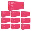 Rękawice Nitrylowe 100 szt. Nitrylex Magenta - 10 szt. (XS 5-6) MERCATOR