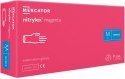 Rękawice Nitrylowe 100 szt. Nitrylex Magenta (S 6-7) MERCATOR