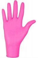 Rękawice Nitrylowe 100 szt. Nitrylex Magenta (S 6-7) MERCATOR