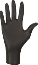 Rękawice Nitrylowe 100 sztuk / Czarne / Nitrylex Black - 10 szt. (XS 5-6) MERCATOR