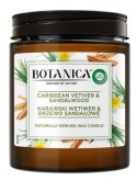 Botanica by Air Wick Karaibski Wetiwer & Drzewo Sandałowe/Caribbean Vetiver & Sandalwood 205g Świeczka AIR WICK