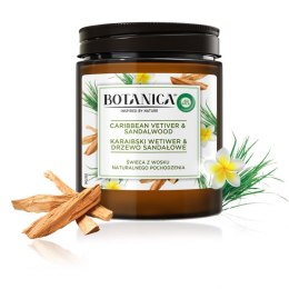 Botanica by Air Wick Karaibski Wetiwer & Drzewo Sandałowe/Caribbean Vetiver & Sandalwood 205g Świeczka AIR WICK