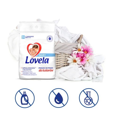 Lovela Baby Proszek do Prania Color 4,1 kg Lovela Lovela Baby Proszek do Prania Color 4,1 kg Lovela