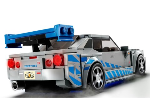 76917 - LEGO Speed Champions - Nissan Skyline GT-R (R34) z filmu „Za szybcy, za wściekli" LEGO 76917 - LEGO Speed Champions - Nissan Skyline GT-R (R34) z filmu „Za szybcy, za wściekli" LEGO