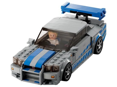 76917 - LEGO Speed Champions - Nissan Skyline GT-R (R34) z filmu „Za szybcy, za wściekli" LEGO 76917 - LEGO Speed Champions - Nissan Skyline GT-R (R34) z filmu „Za szybcy, za wściekli" LEGO