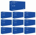 Rękawice Nitrylowe 100 szt. Nitrylex Basic Dark Blue - 10 kpl. (M 7-8) MERCATOR