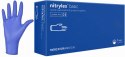 Rękawice Nitrylowe 100 szt. Nitrylex Basic Dark Blue - 10 kpl. (M 7-8) MERCATOR
