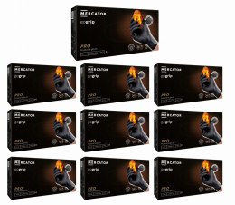 Rękawice Nitrylowe 50 szt. Gogrip Black - 10 op. (XL 9-10) MERCATOR