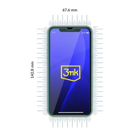 Szkło Hybrydowe 3mk FlexibleGlass Apple iPhone 13/13 Pro 3mk Szkło Hybrydowe 3mk FlexibleGlass Apple iPhone 13/13 Pro 3mk