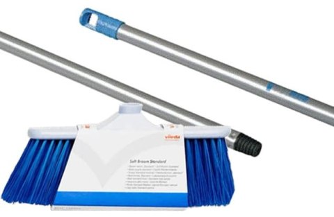 Zestaw Miotła Standard Economic miękka 30 cm + Kij do szczotki z gwintem VILEDA PROFESSIONAL Zestaw Miotła Standard Economic miękka 30 cm + Kij do szczotki z gwintem VILEDA PROFESSIONAL