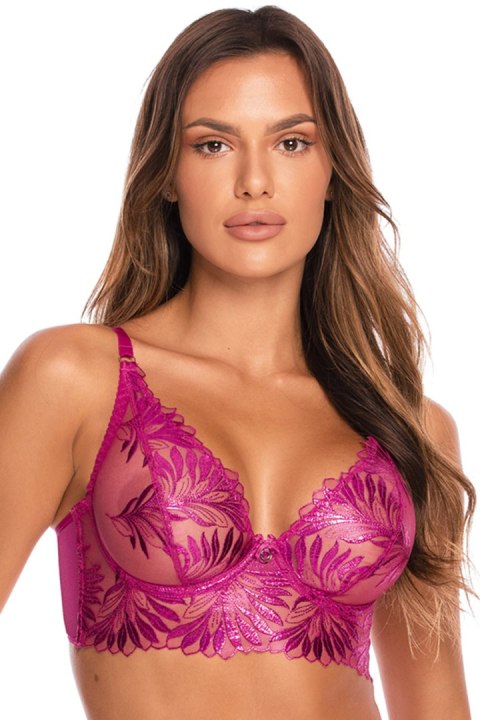 Biustonosz Soft Biustonosz Półgorset Model V-10271 Fuksja - Axami Biustonosz Soft Biustonosz Półgorset Model V-10271 Fuksja - Axami