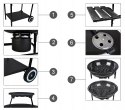 Grill ogrodowy G8056 PAKO
