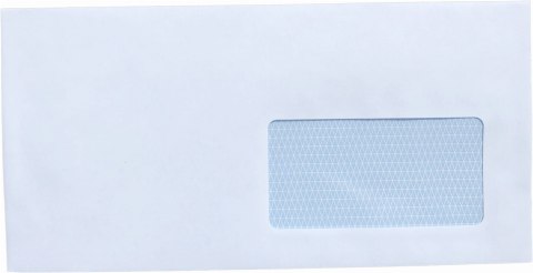 Koperta DL biała SK samoklejąca 110x220 mm - okienko 90x45 mm - 250 szt. PAKO Koperta DL biała SK samoklejąca 110x220 mm - okienko 90x45 mm - 250 szt. PAKO