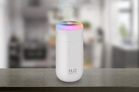 Nawilżacz powietrza z dyfuzorem zapachu LED NP1636 PAKO Nawilżacz powietrza z dyfuzorem zapachu LED NP1636 PAKO