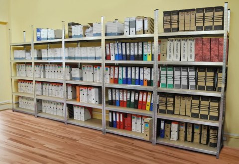 Regał magazynowy 150x75x30 cm - 4 Półki PAKO Regał magazynowy 150x75x30 cm - 4 Półki PAKO