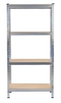 Regał magazynowy 150x75x30 cm - 4 Półki PAKO