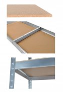 Regał magazynowy 220x100x45 cm - 5 Półek PAKO