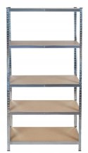 Regał magazynowy 220x100x45 cm - 5 Półek PAKO