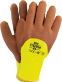 Rękawice robocze / Ocieplane / żółto-brązowe / Rozmiar: 10 - XL / RTASMAN_YBR 10 - 10 Par REIS